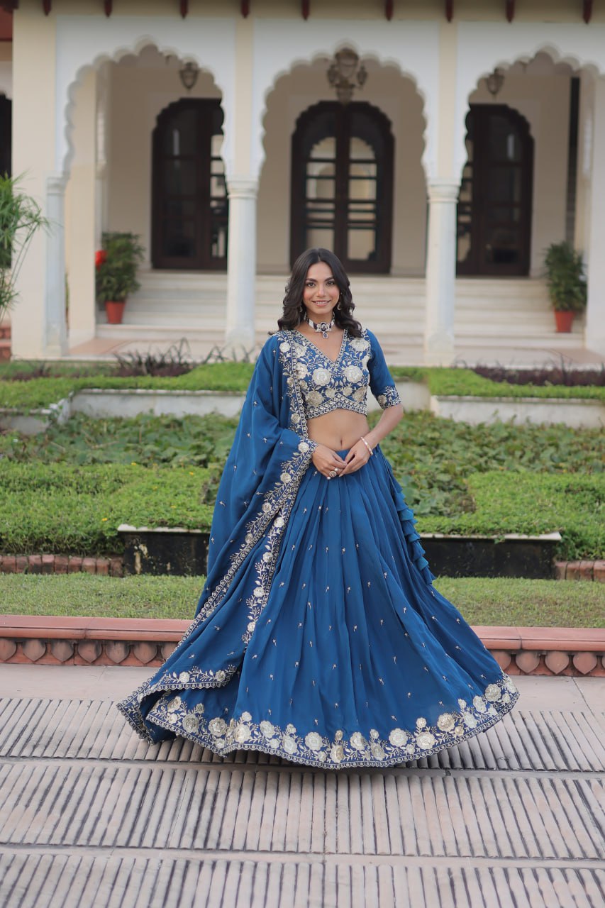 Zari Noor Festive Lehenga Look
