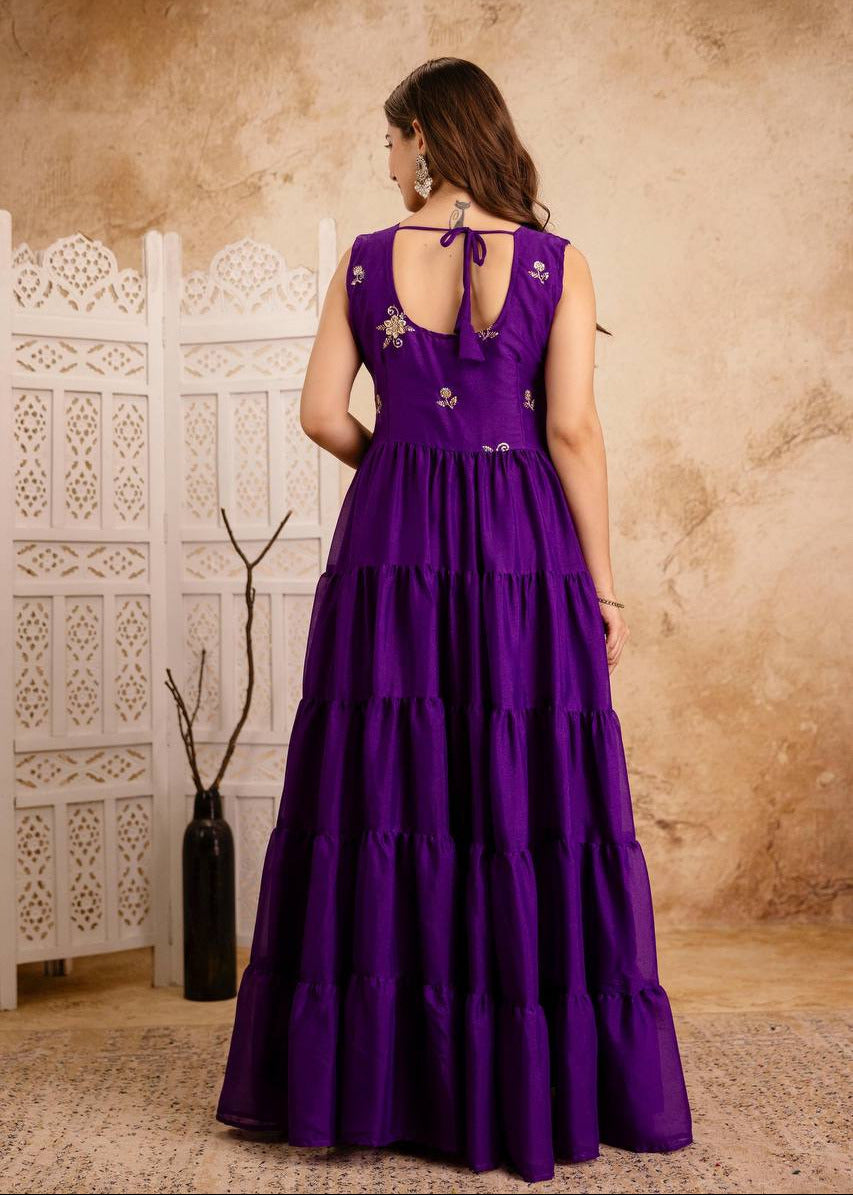 Timeless Grace Star Anarkali Set