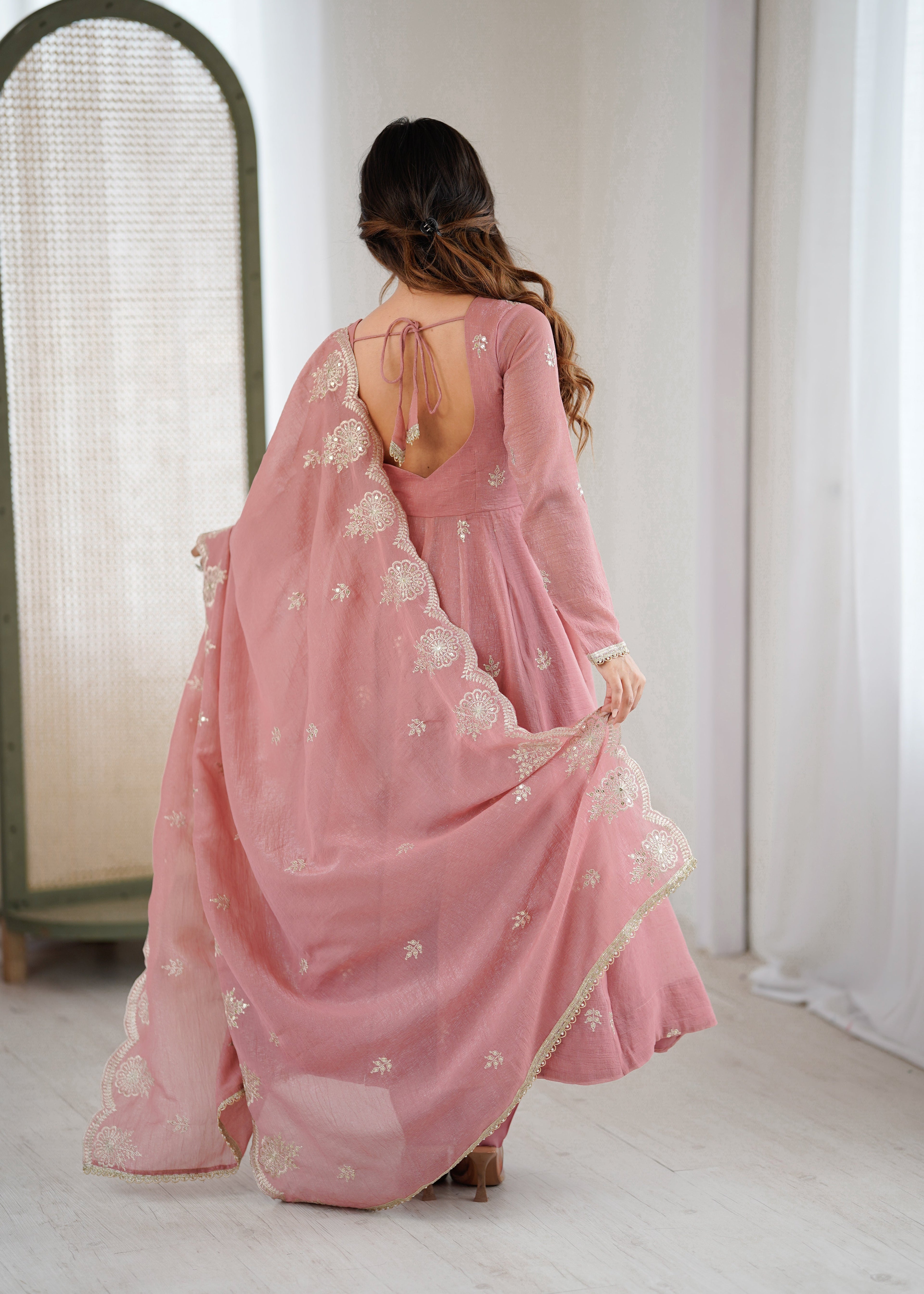 Regal Embroidered Designer Anarkali