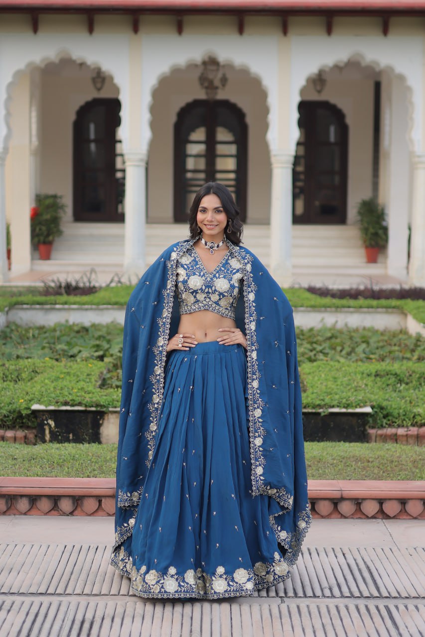 Zari Noor Festive Lehenga Look