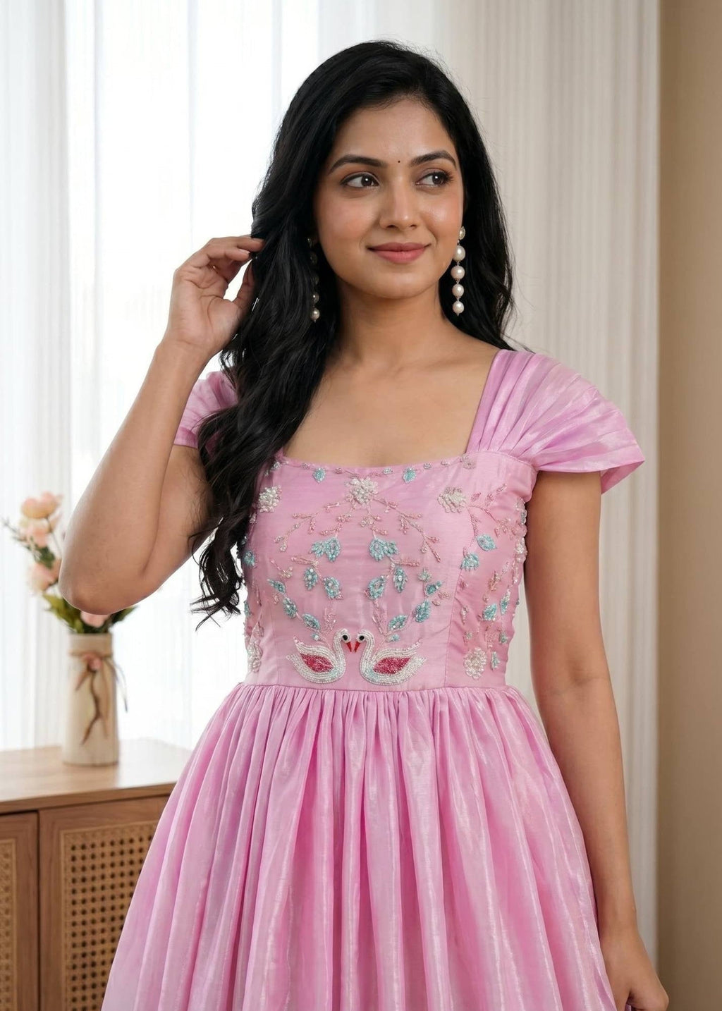 Pastel Swan Dream Gown Collection