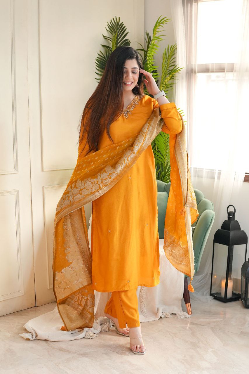 Enchanting rayon flair traditional elegance redefined kurti set