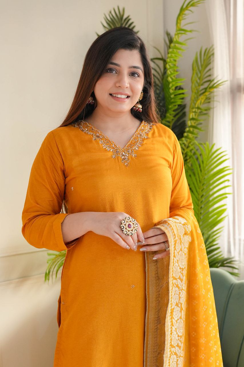 Enchanting rayon flair traditional elegance redefined kurti set