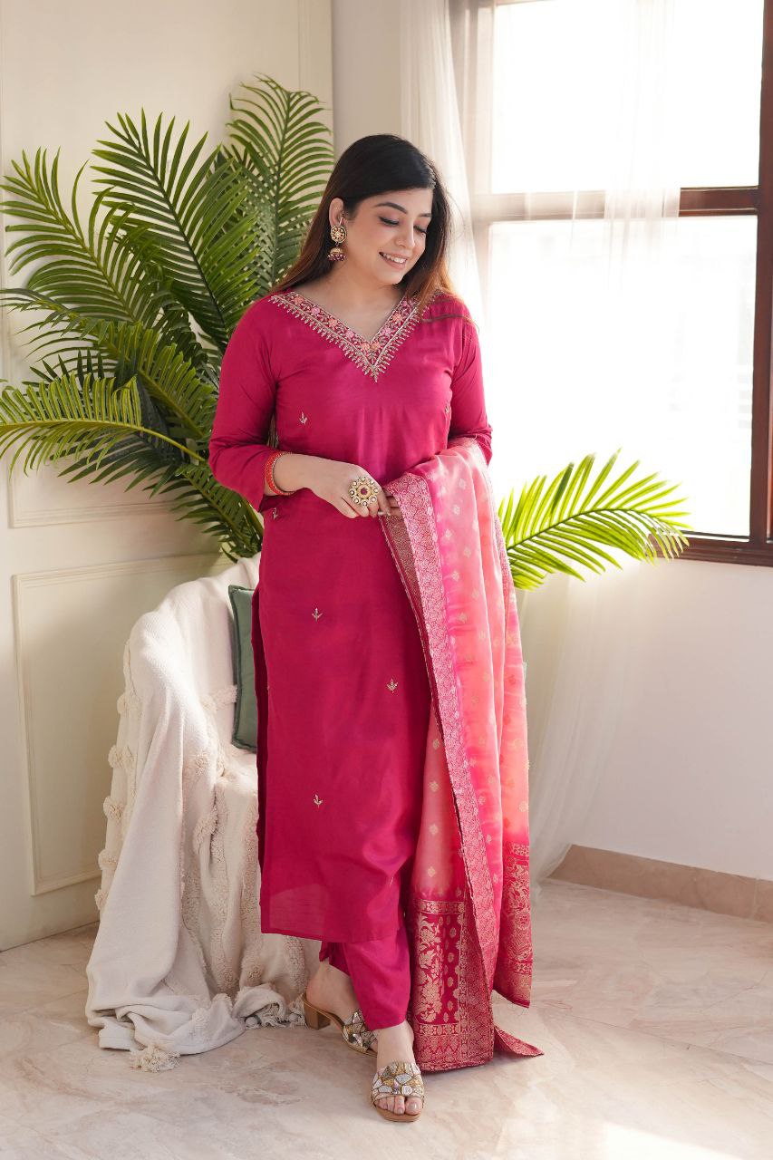 Enchanting rayon traditional elegance unveiled kurta set