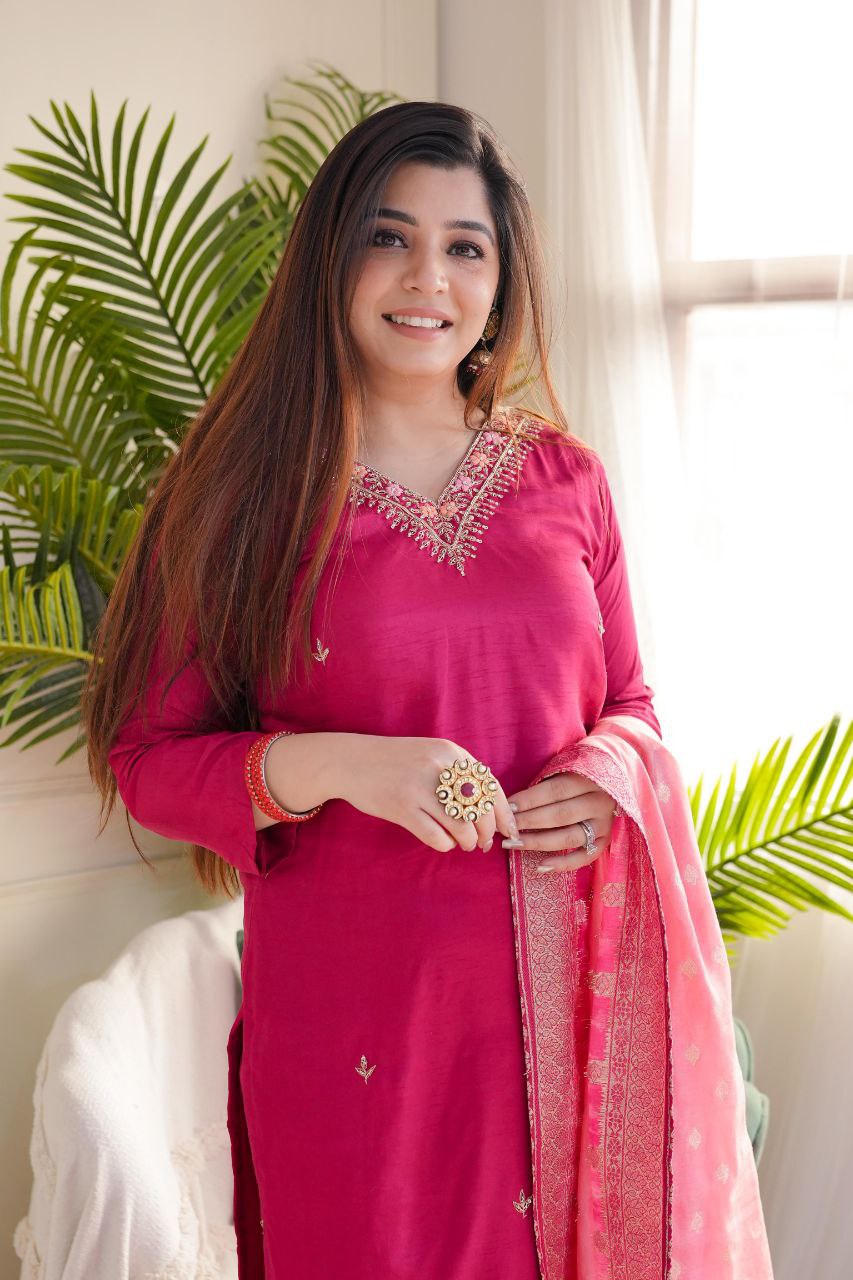 Enchanting rayon traditional elegance unveiled kurta set