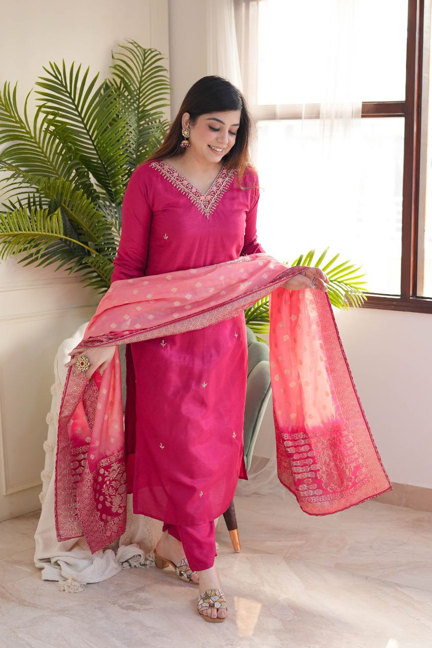 Enchanting rayon traditional elegance unveiled kurta set