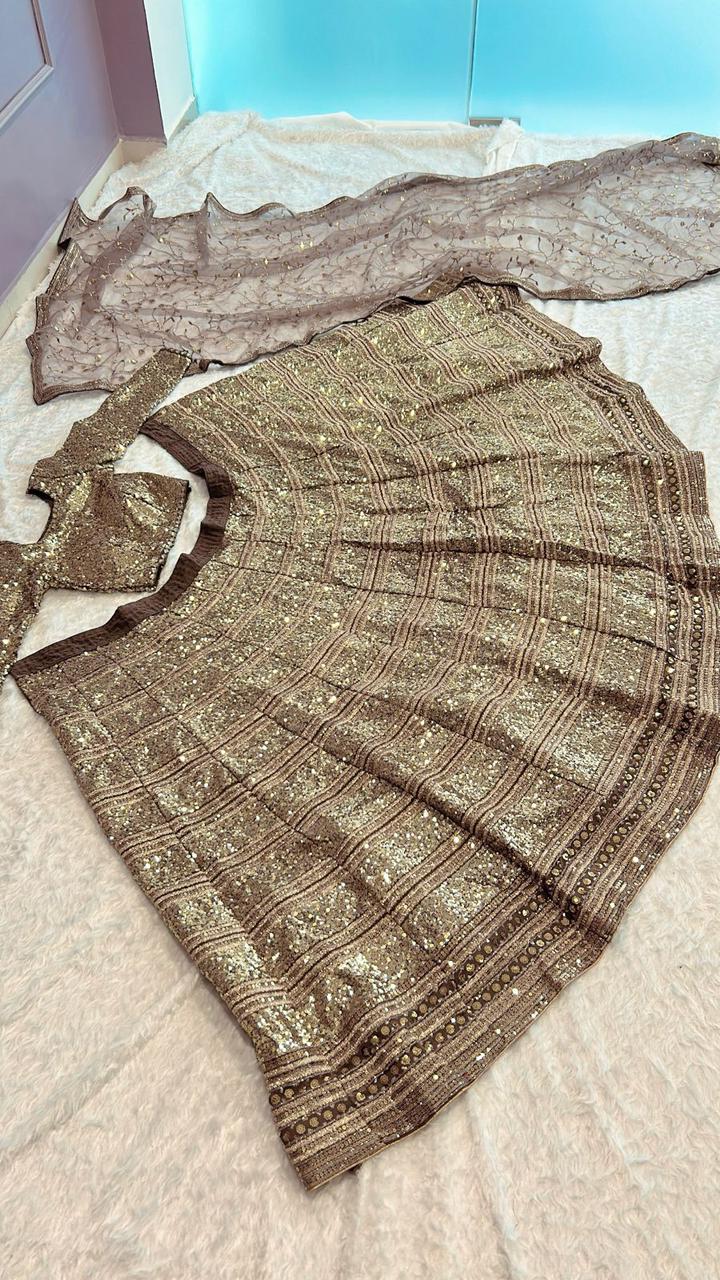 Shine in Sequin: Heavy Lehenga set