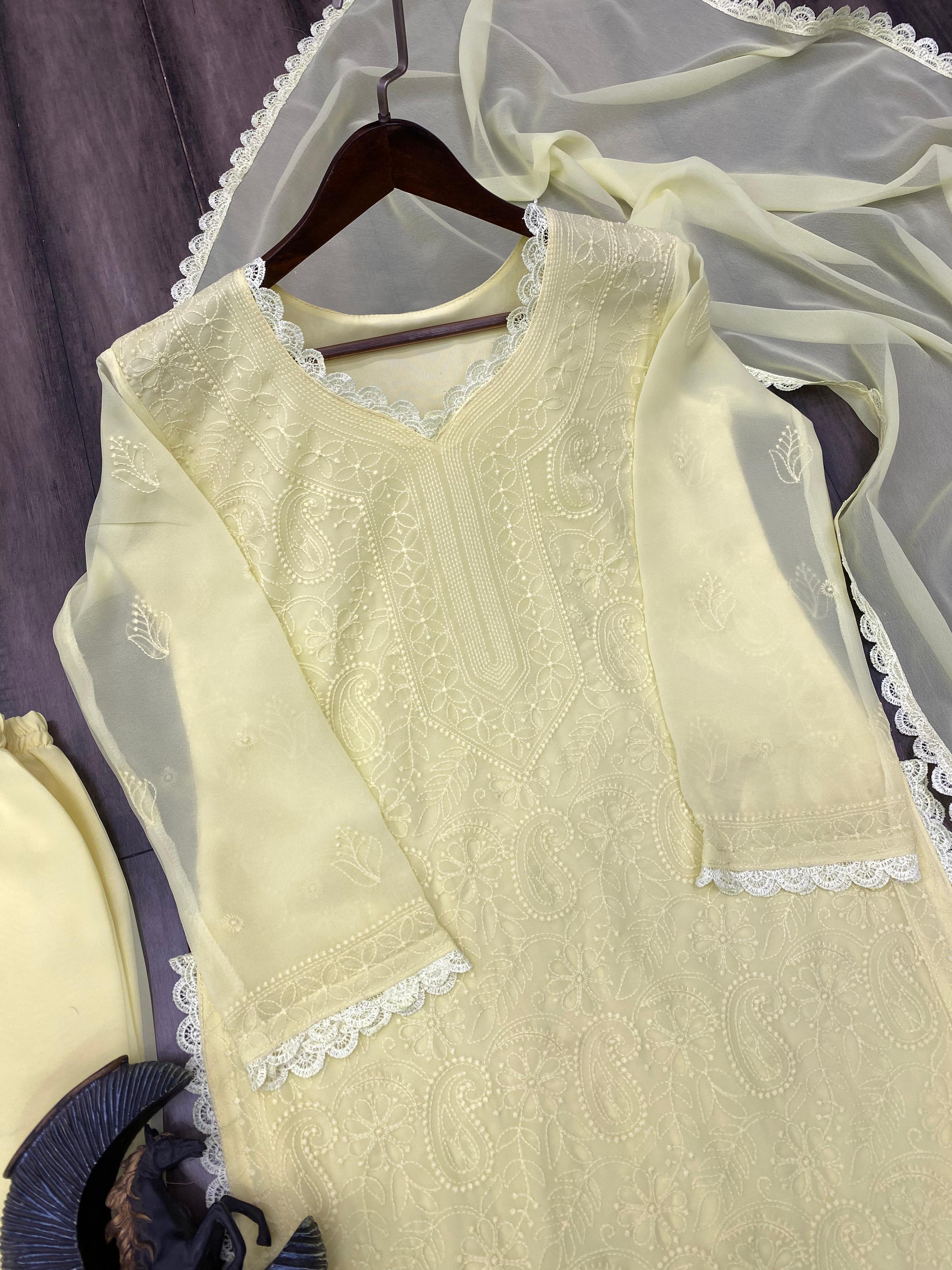 Chikankari Kurti